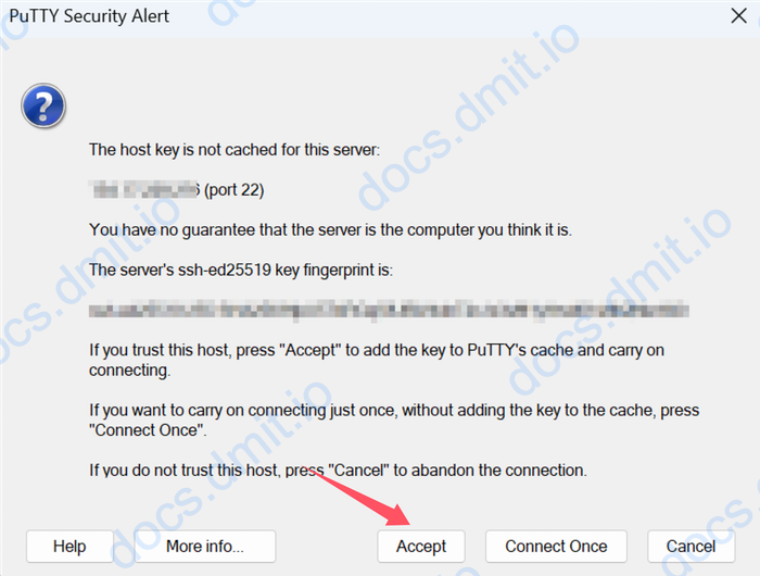 PuTTY Connect to Instance