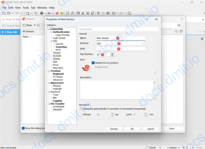 Configure Host Information